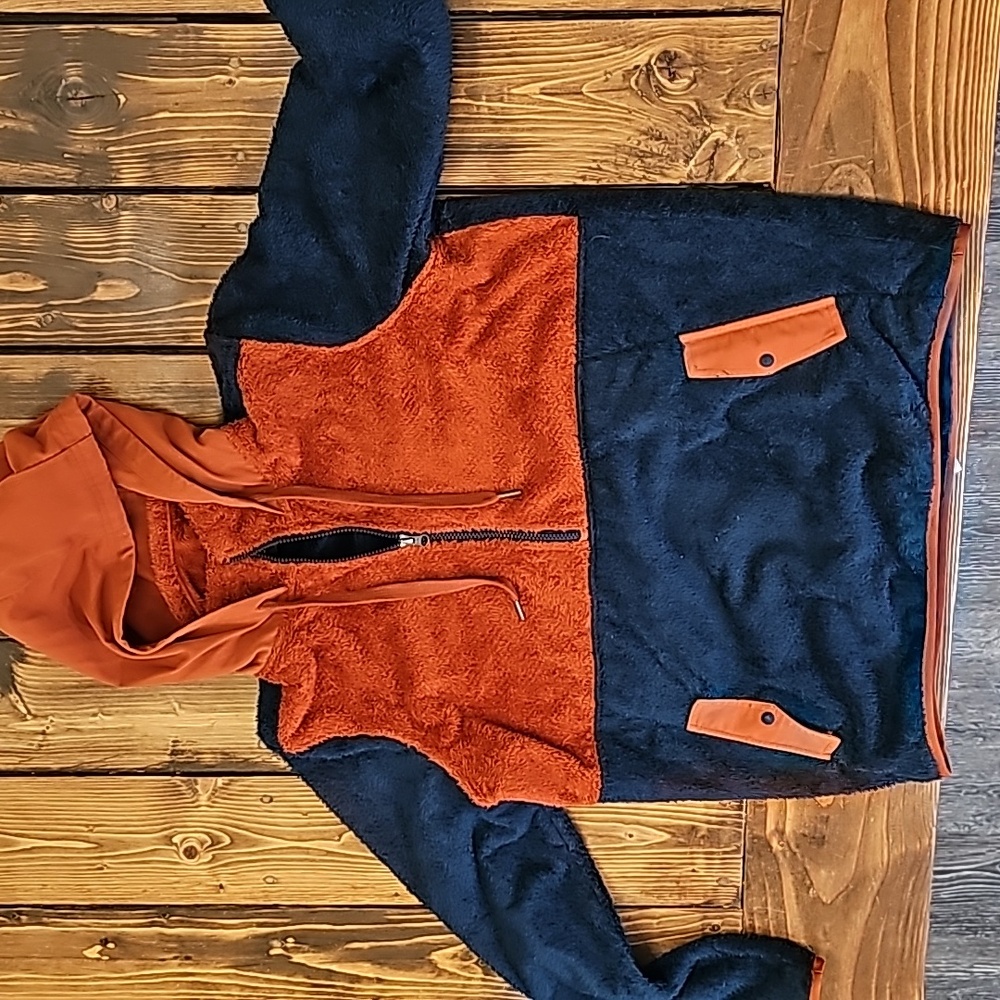 Marmot Hooded Half Zip Pullover Ladies Large